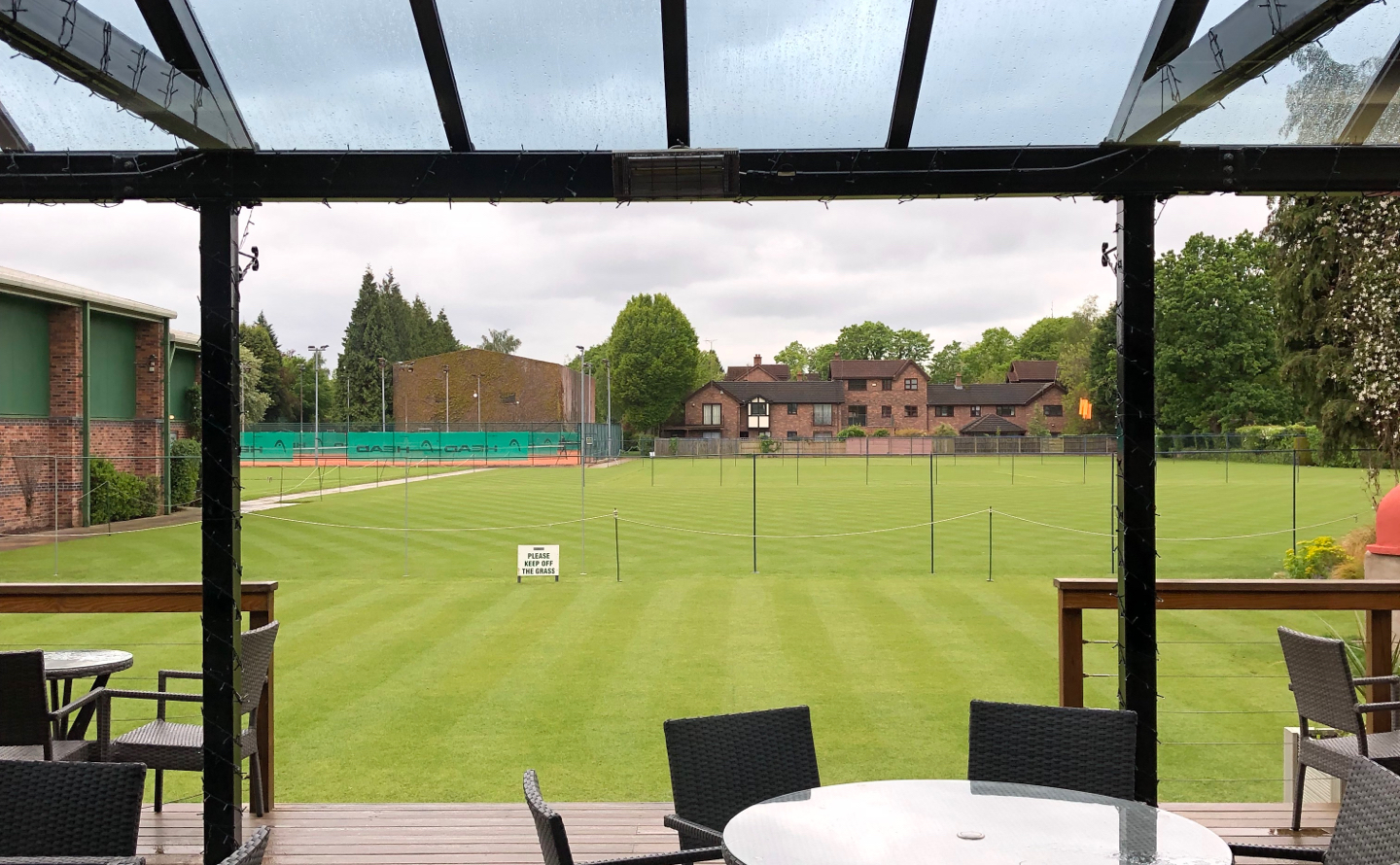 An image of the Northern tennis club in Didsbury, Manchester